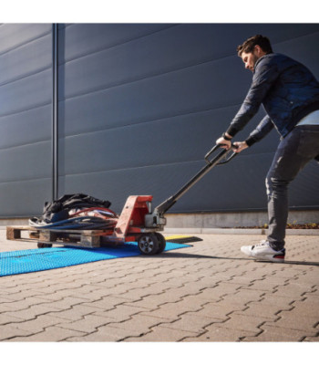 Defender Midi 5 2D blue ramp - modular system for wheelchair accessible transition