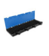 Defender Midi 5 2D module system for wheelchair ramp and wheelchair accessible transition - middle part blue lid
