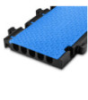 Defender Midi 5 2D module system for wheelchair ramp and wheelchair accessible transition - middle part blue lid
