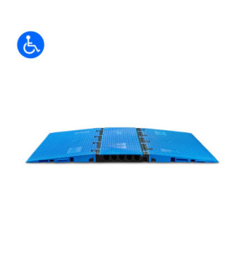 Defender Midi 5 2D set blue module system for wheelchair ramp and wheelchair accessible transition