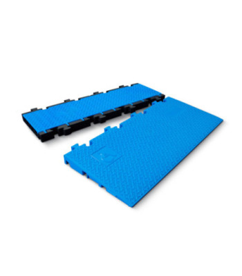 Defender Midi 5 2D set blue module system for wheelchair ramp and wheelchair accessible transition
