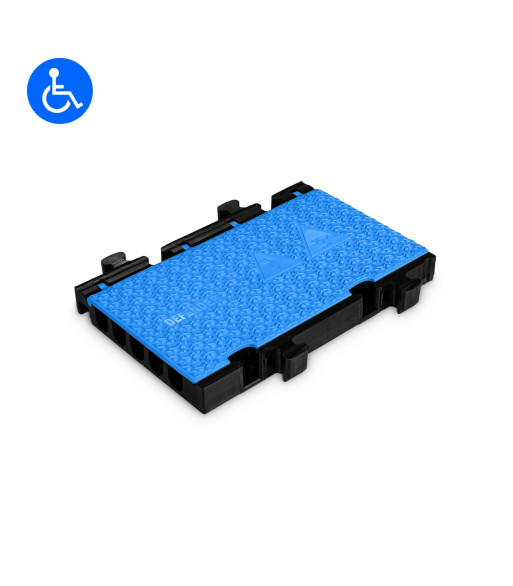 Defender Midi 5 2D Blu modular system for wheelchair accessible transition - half Version Defender Midi 5 2D Blu modular system for wheelchair accessible transition - half Version