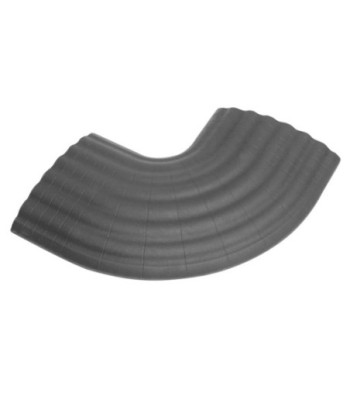 Defender 90° Curve grey for 85160 Cable Duct 4-channel