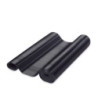 Fine Rib Rubber Mat Black 1 x 8 m
