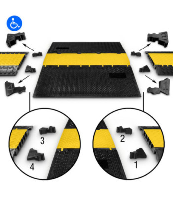 Defender Midi 5 Module System - Adapter Set for connecting Middle Section/Ramp with Midi Cable Protector (85300/301)