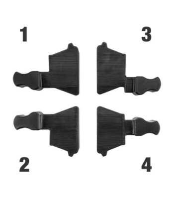 Defender Defender 3 modular system - adapter set for connecting centre section/ramp with Defender 3 cable bridge (85002)