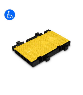 Defender Midi 5 2D module system for wheelchair ramp and wheelchair accessibie transition - half Version
