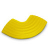 Defender 90° Curve yellow for 85160 Cable Duct 4-channel