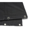 Stage Molton B1 black with Eyelets burnished 6 x 6 m