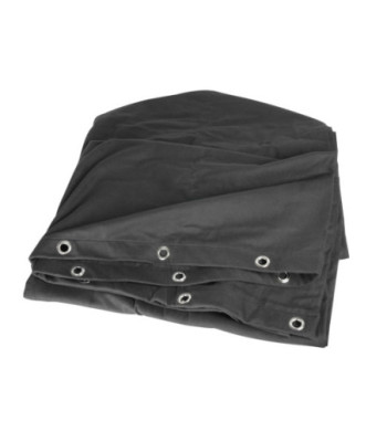 Stage Molton B1 black with Eyelets burnished 6 x 6 m