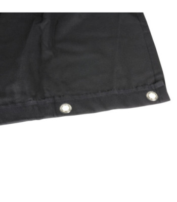 Stage Molton B1 Black with Burnished Grommets Hemmed 9 x 3 m