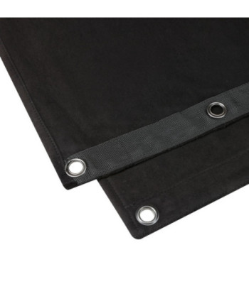 Acoustic Molton B1 with Burnished Grommets Hemmed 4 x 3 m