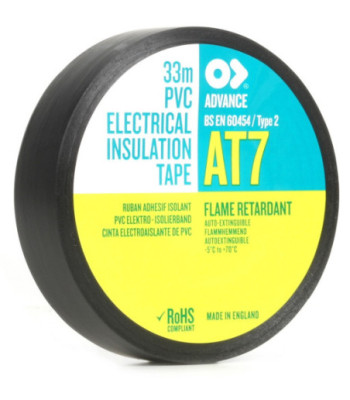 PVC Insulating Tape black 19 mm x 33m