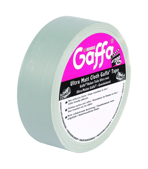 Gaffa dull finish silver 50mm x 50m Gaffa dull finish silver 50mm x 50m