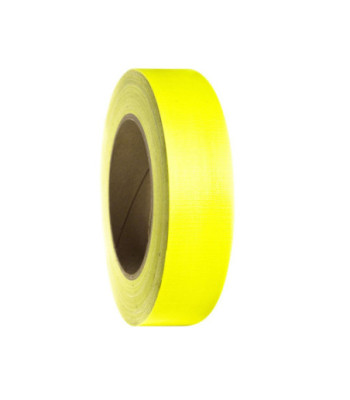 Gaffer Tapes Neon Yellow 38mm x 25m