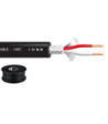 Mikrofonkabel 100m sort - MLC-152/SW Monacor