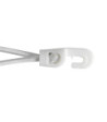 Spannfix white - 10 stk.