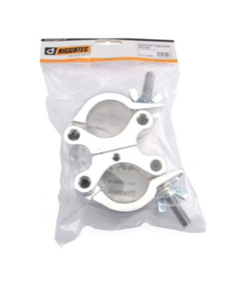 RIGGATEC Swivel Coupler Heavy Silver max. Load 500 kg (48 - 51 mm)