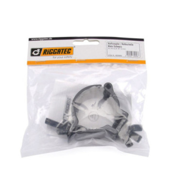 RIGGATEC Halfcoupler Slim Black max. load 100 kg (48 - 51 mm)