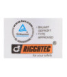 RIGGATEC Halfcoupler Small black  max. 75kg (32 - 35 mm) stainless steel