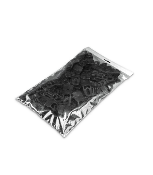 Bag Article Midi Clip for Molton Black ( 50 Pcs. ) Bag Article Midi Clip for Molton Black ( 50 Pcs. )