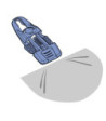 Bag Article Midi Clip for Molton Black ( 50 Pcs. )