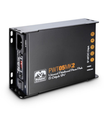 Palmer Universal 9V Pedalboard Power Supply 5 Outputs