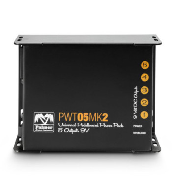 Palmer Universal 9V Pedalboard Power Supply 5 Outputs