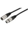 Audiokabel 2m sort - MECN-200/SW Monacor