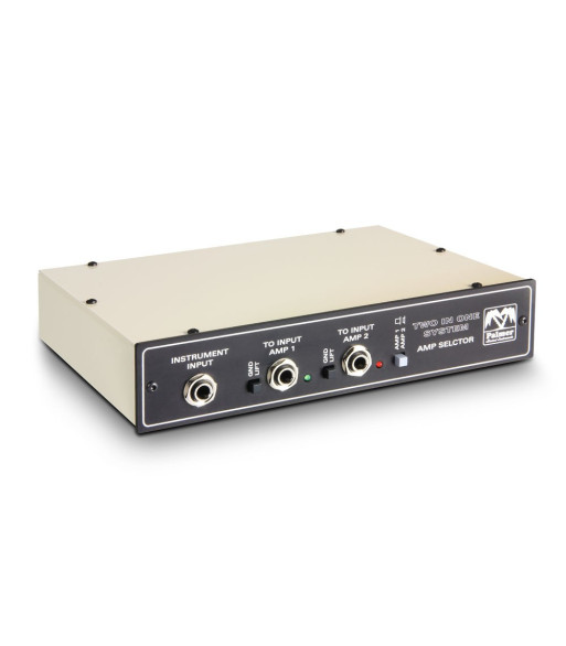 Palmer Switching System 2 Guitar Amplifiers to 1 Cabinet with Remote Input Palmer Switching System 2 Guitar Amplifiers to 1 Cabinet with Remote Input