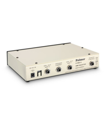 Palmer Switching System 2 Guitar Amplifiers to 1 Cabinet with Remote Input
