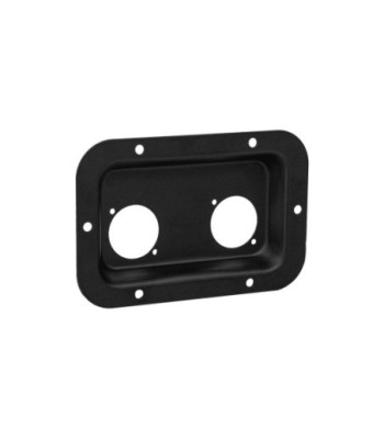 Steel Mounting Plate for 2 x powerCON TRUE1 Sockets