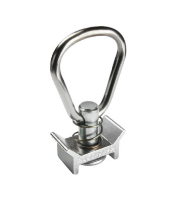 Single Stud Ring spring-mounted