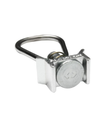 Single Stud Ring spring-mounted