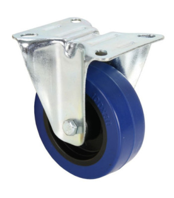 Castor 100 mm with blue Wheel