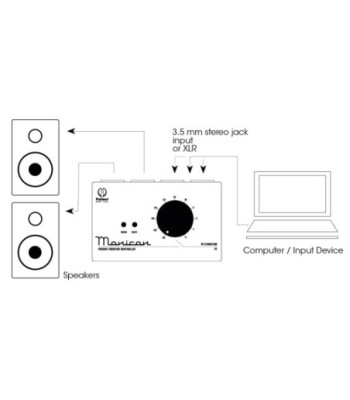 Palmer Passive Monitor Controller White Limited Edition