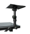 Gravity DJ Desk with Adjustable Loudspeaker and Laptop Trays