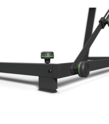 Gravity DJ Desk with Adjustable Loudspeaker and Laptop Trays