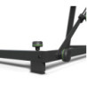 Gravity DJ Desk with Adjustable Loudspeaker and Laptop Trays