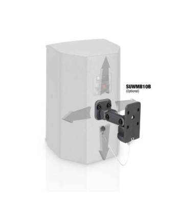 LD Systems 6.5" Installation Monitor passive black (pair)