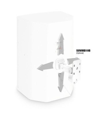 LD Systems 8" Installation Monitor passive white