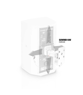 LD Systems 6.5" active Installation Monitor white