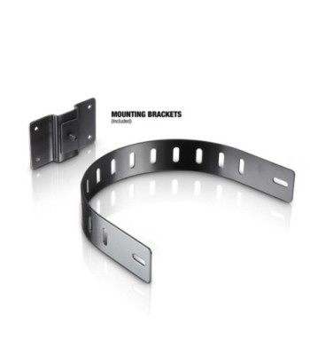 LD Systems 2 x 4" passive Installation Speaker black