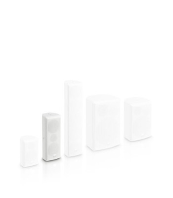 LD Systems 2 x 4" passive Installation Speaker white