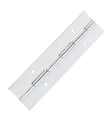 Piano Hinge steel pre-drilled