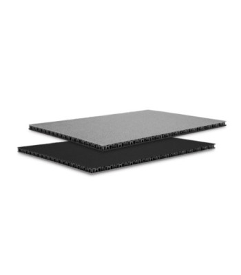 SolidLite® PP. Plate silver / black 6.8 mm