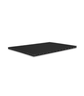 SolidLite® PP. Plate silver / black 6.8 mm