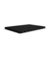 SolidLite® PP. Plate black / black 9.4 mm