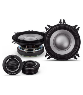Alpine S2-S40C 10cm højttaler 2 vejs komponentsæt