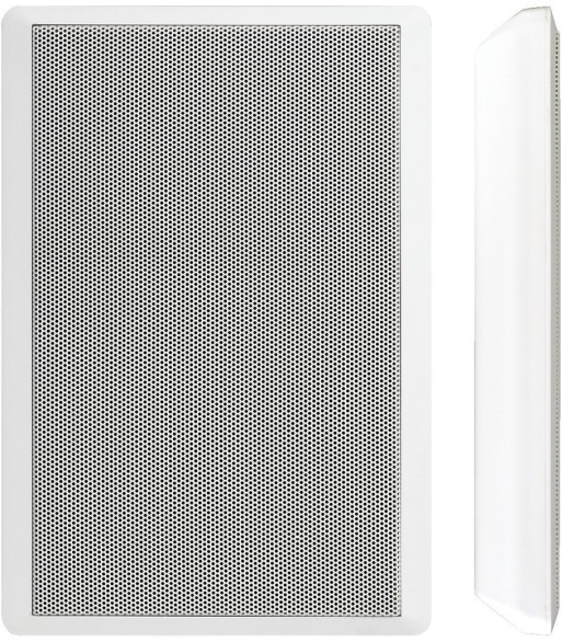 MONACOR 100V højttaler flad - ESP-134/WS